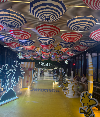 The interiors of Central Phuket Mall.