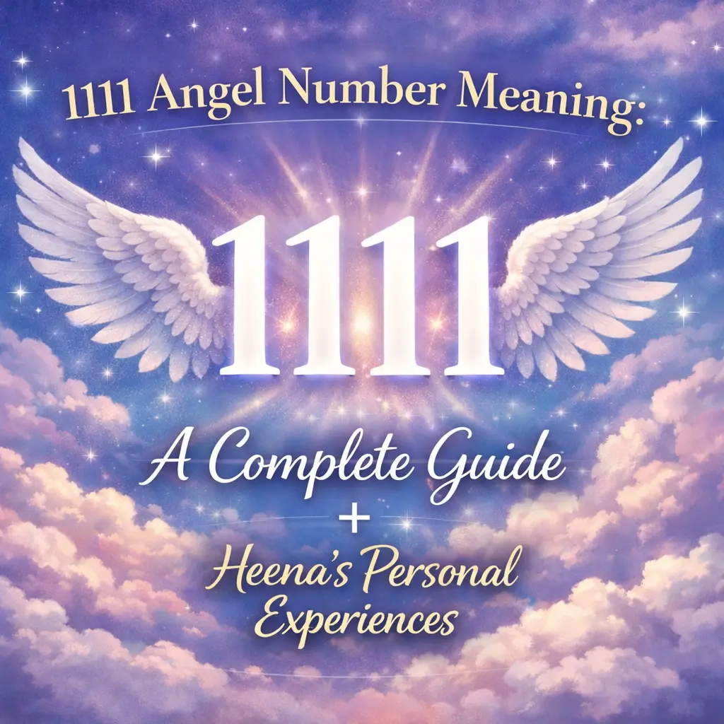 1111 Angel Number Meaning: Complete Guide to Signs, Love, Manifestation & Heena’s Personal Experience